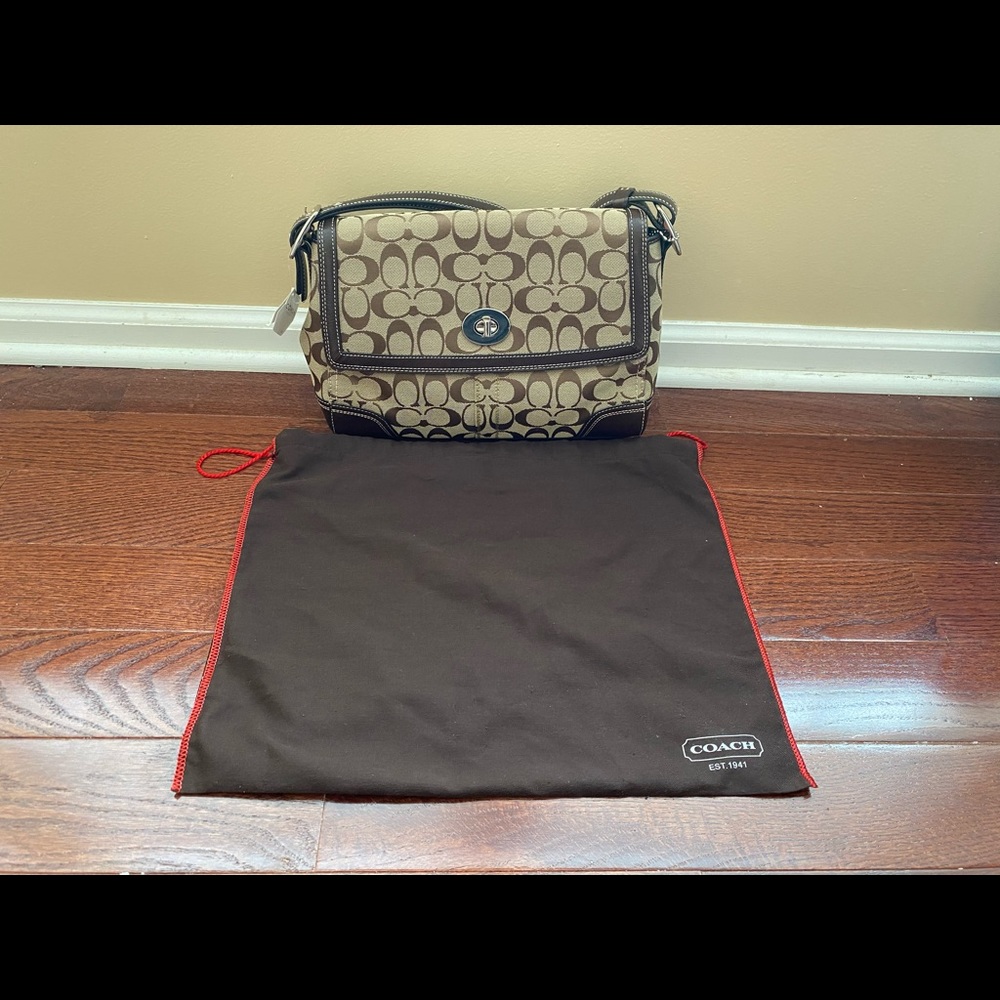Coach Monogram Purse BRAND NEW